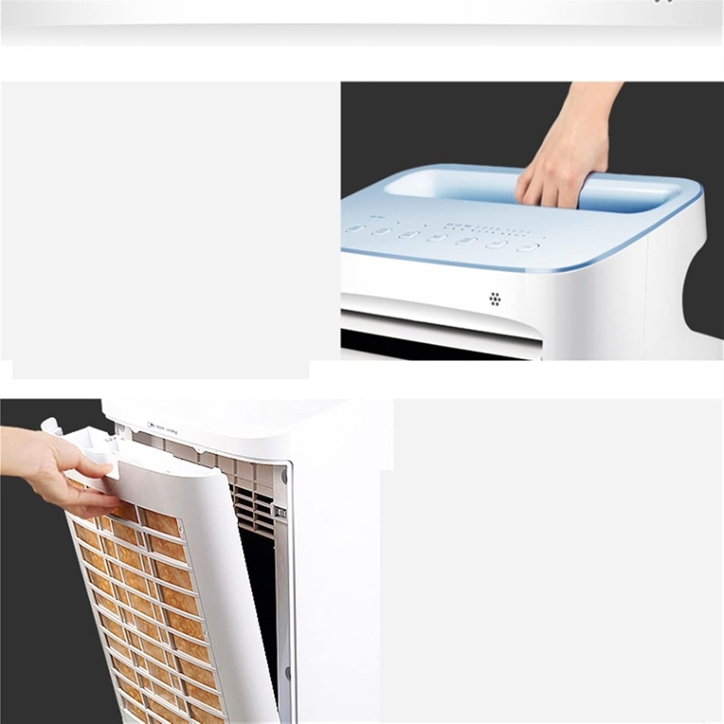 DieffematicKTY Climatiseur Mobile Bedroom Floor-mounted Indoor Refrigeration Household Mobile Air Conditioner With Remote Control Large Fan