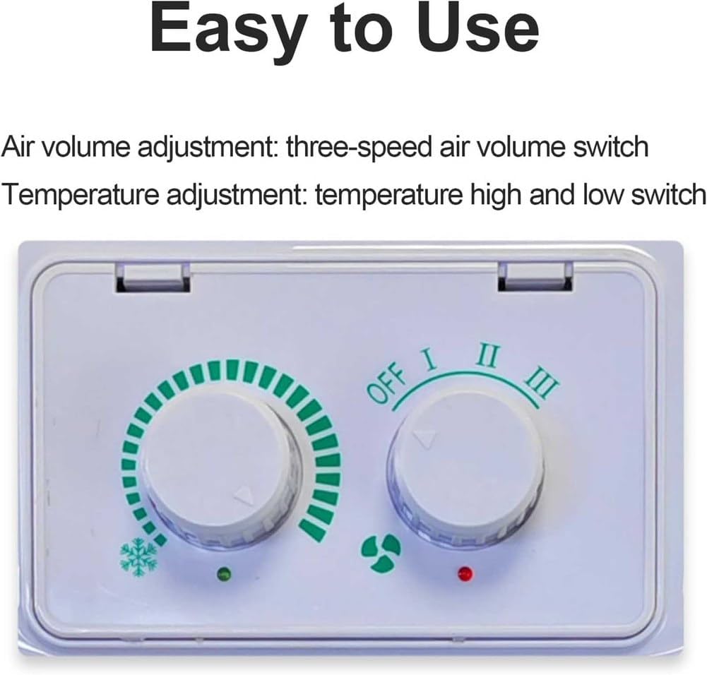  Climatiseur électrique De Toit Générique Pour Voitures, RV, Camions, Pelleteuses, Véhicules Agricoles, Buses, Camionnettes, 12 V, 24 V