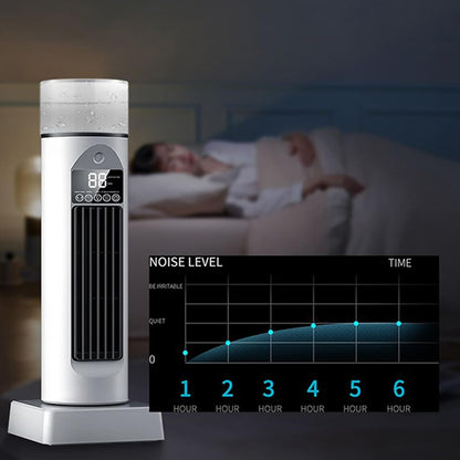 Genérico Climatiseur Personnel – Ventilateur D'air Frais, Climatiseur Personnel, Refroidisseur D'air Sans Pales, Humidificateur évaporatif Silencieux Avec Minuterie Et Télécommande