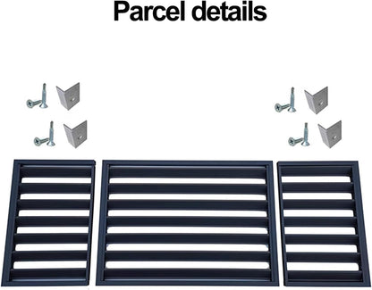 Housse En Métal Pour Climatiseur D'extérieur Pour Pompe à Chaleur CVC Et Condensateur, Cage Climatiseur Résistante Aux Intempéries, Bianco 100 X 50 X 70 Cm – Protégez Votre Unité De Climatisation