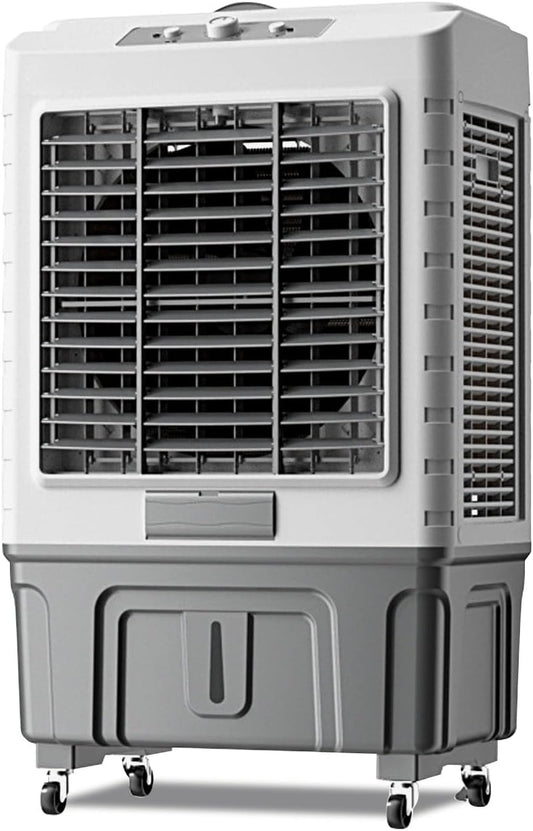 GENERIC Refroidisseur D'air Par évaporation Avec Grand Réservoir D'eau, Large Oscillation, Plusieurs Vitesses, Solution De Refroidissement Portable Pour Espaces Intérieurs Et Extérieurs