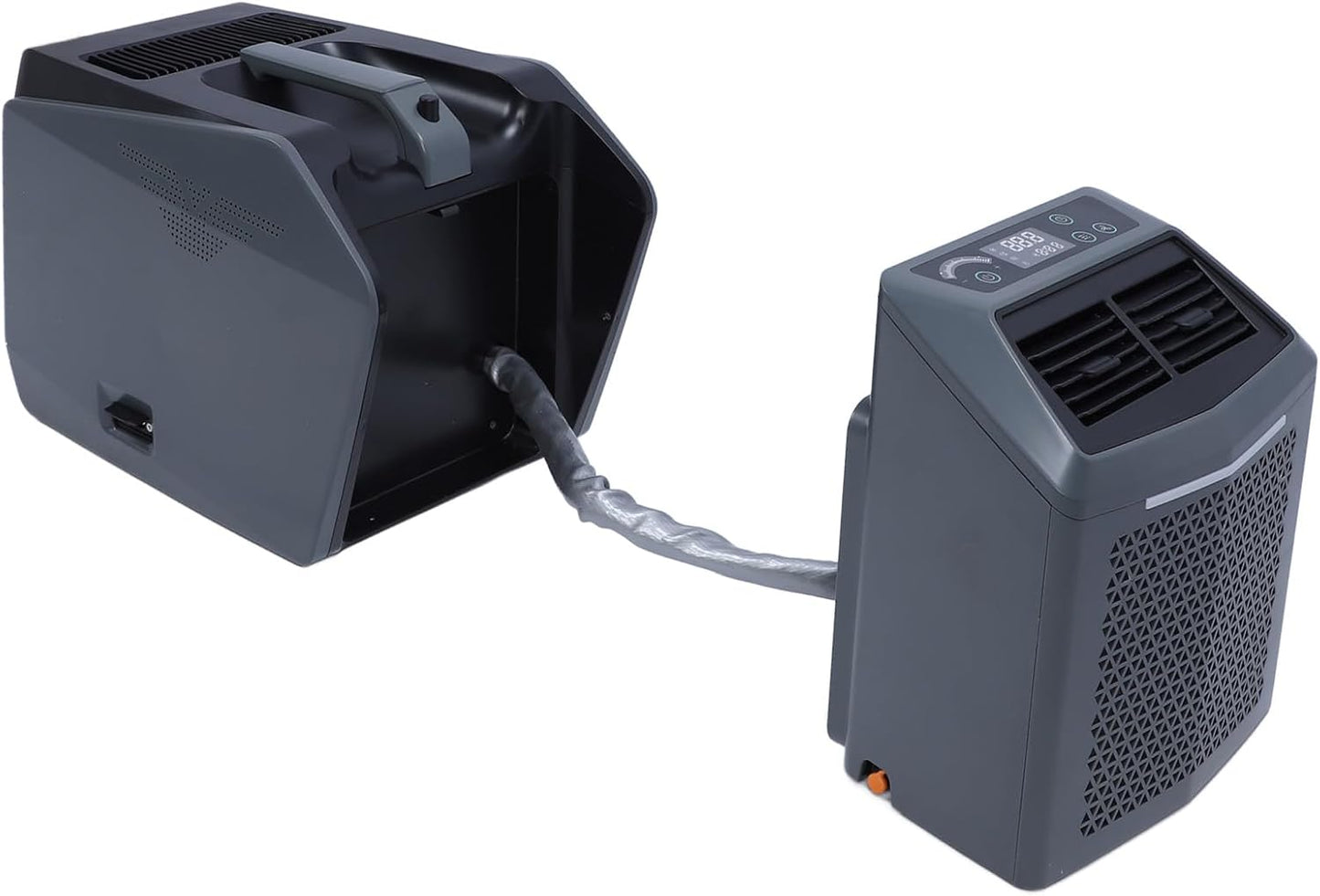 Climatiseur Portable D'extérieur, Multifonctionnel, économie D'énergie 6200BTU, Télécommande De Refroidissement Pour Tente De Camping, Bureau (Prise UE 100-240V)