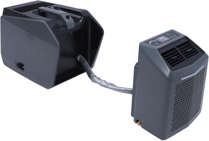  Climatiseur Portable D'extérieur, Multifonctionnel, économie D'énergie 6200BTU, Télécommande De Refroidissement Pour Tente De Camping, Bureau (Prise UE 100-240V)