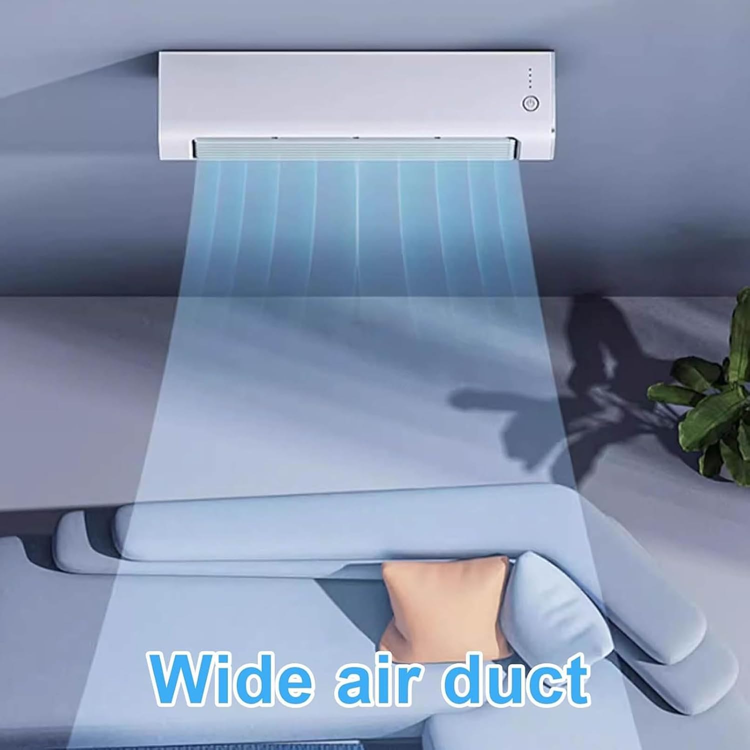  Ventilateur De Climatiseur Portable Pas De Fenêtre Nécessaire, Bris De Froid Sans Lame Avec Télécommande, 3 Vitesses, 60 Swing, Refroidissement Silencieux Pour Bureau De Chambre Petits Espaces