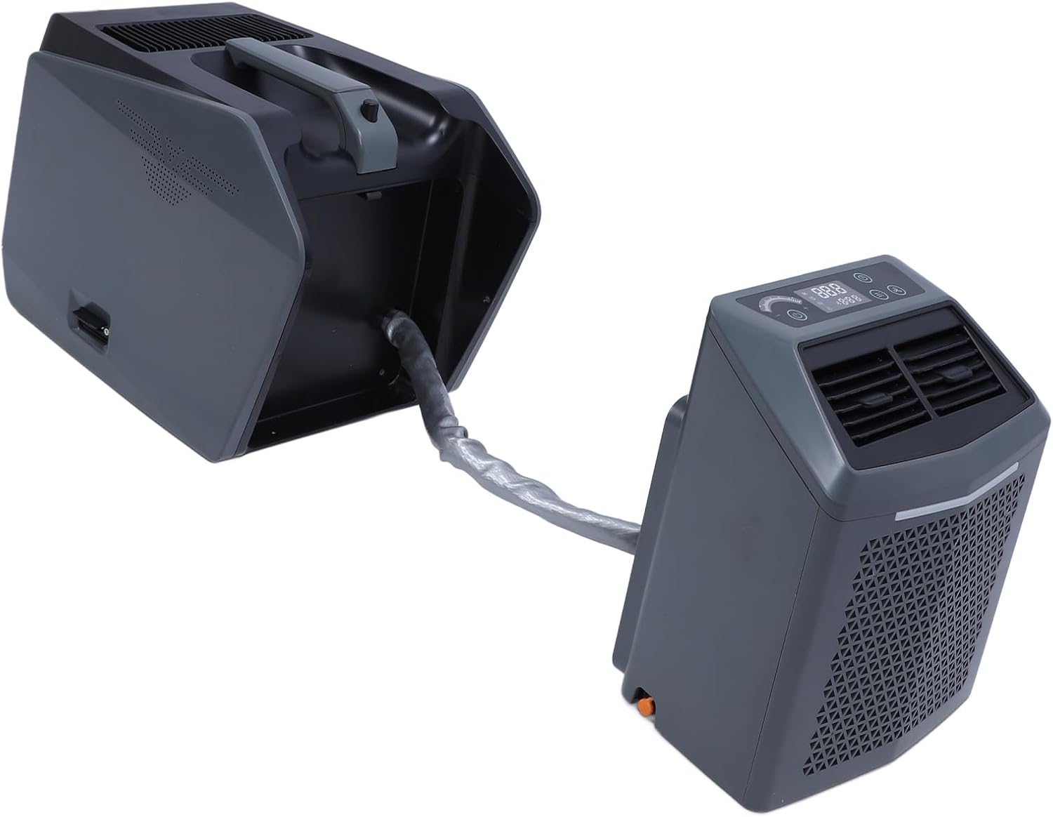  Climatiseur Portable D'extérieur, Multifonctionnel, économie D'énergie 6200BTU, Télécommande De Refroidissement Pour Tente De Camping, Bureau (Prise UE 100-240V)