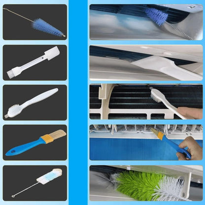  Kits De Nettoyage Pour Climatiseur Split étanche, Sac De Service Pour Climatiseur Mural - Couverture De Nettoyage Anti-poussière Pour Climatiseurs Suspendus De 1~1,5P