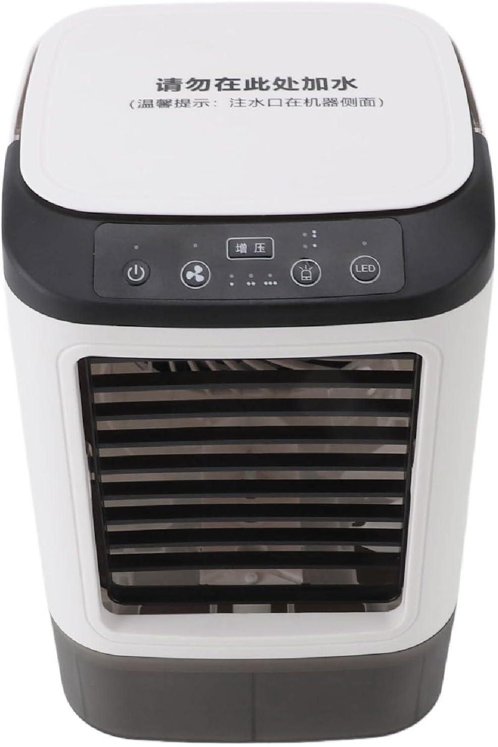  Alomejor Mini Ventilateur De Refroidissement, Humidificateur, Brumisateur, Refroidisseur D'air, Alimenté Par USB, Pour La Maison, Le Bureau, Réservoir D'eau De 900ml, Matériau ABS