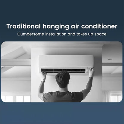  Générique Ventilateur Rafraîchisseur D'Air | Ventilateur D'Air Frais Pour Chambre à Coucher | Three-Speed Charge Sans Fil Gain De Place Pour Intérieur Extérieur Maison Caravane Salle De Sport