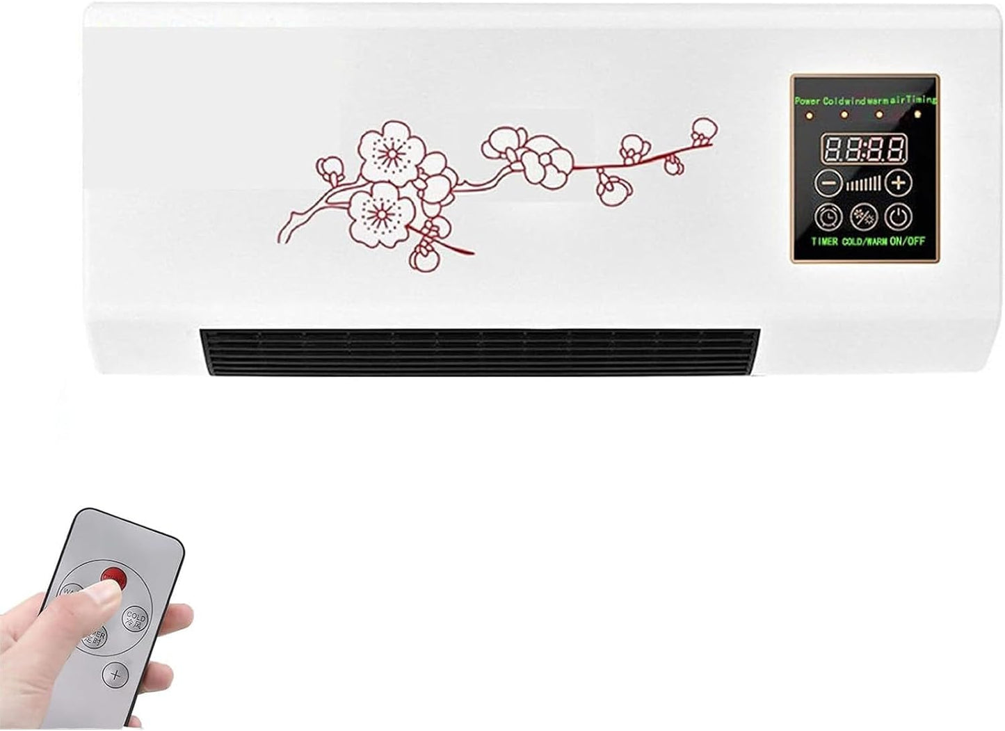  Air Portable Fan Climafy Split Max Refroidissement Et Hot Without Installation Télécommande Compacte Télécommande Bureau à Domicile Hiver D'été Sous Consommation énergétique