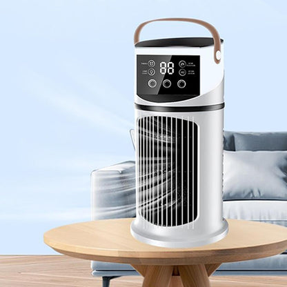  Climatiseurs Portatifs | Ventilateur Rechargeable | Ventilateur De Bureau Silencieux Rafraîchisseur D'Air | Rafraîchisseur D'Air Évaporatif Pour La Chambre, Le Bureau, La Maison