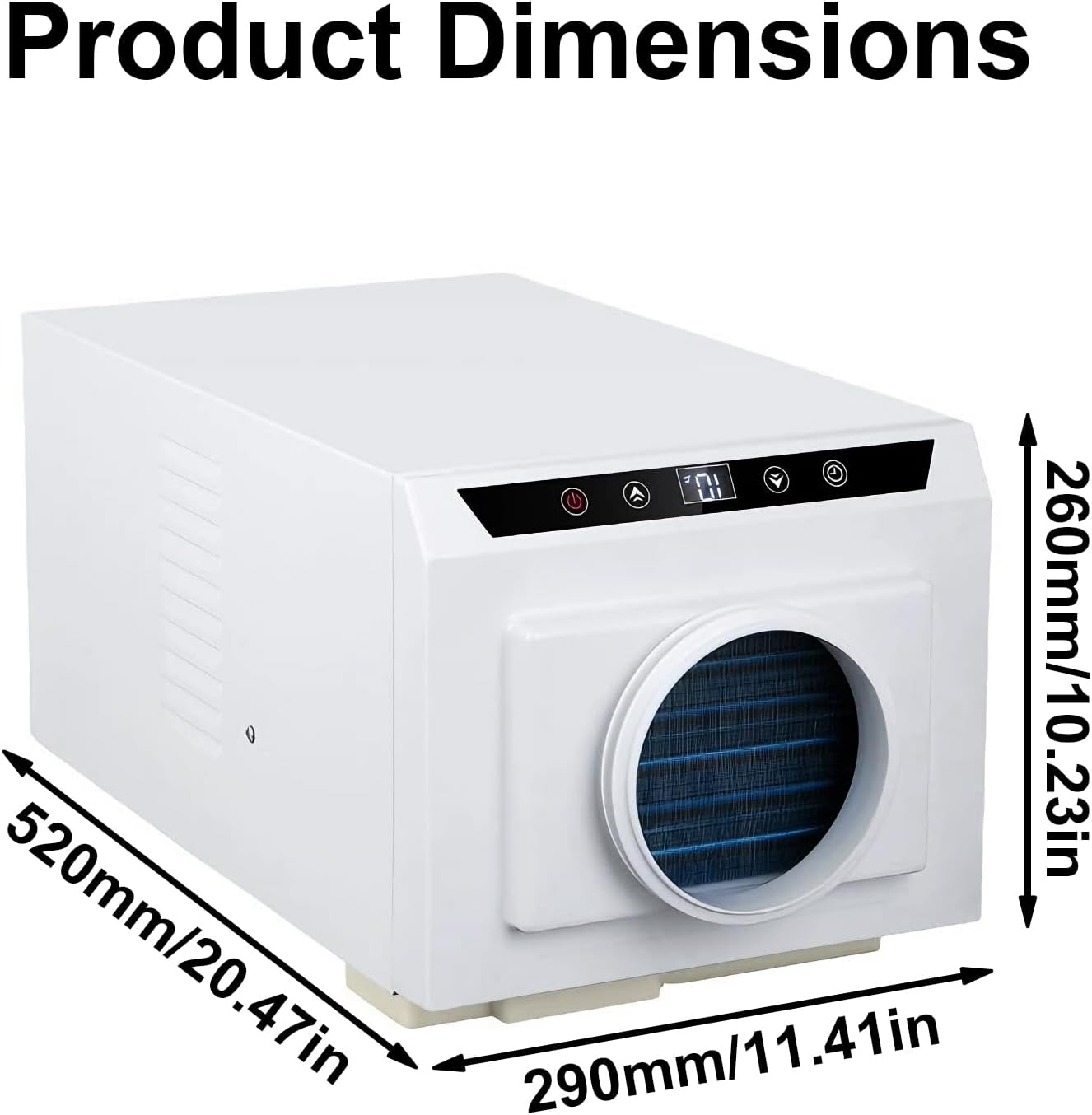  Climatiseur Portable Spécialement Conçu Pour Ascenseurs, Déshumidification, Sans Installation Requise, Mini Climatiseur Pour Chambre D'animal, Salle De Karaoké