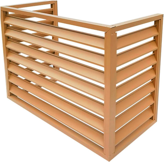 GENERIC Housse De Pompe à Chaleur Extérieure – Protection Résistante Aux Intempéries Pour Climatiseur (L120W70H150) – Bouclier Toutes Saisons Pour Pompes à Chaleur Et Unités De Climatisation – 5P