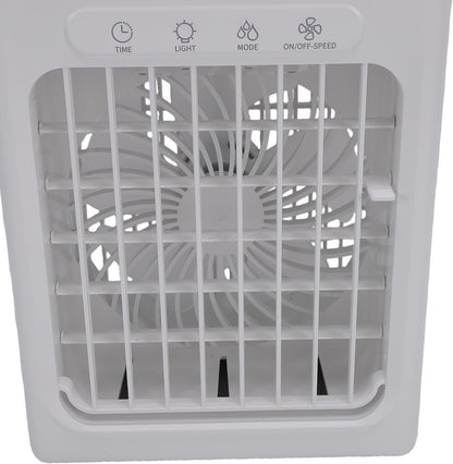  Yctze Refroidisseur D'air éVaporatif Portable Pour Travailleurs De Bureau Chambre à Coucher Bureau Refroidit L'air De 3-6°c Avec 4 Vitesses Vent Et Brume D'eau Réservoir D'eau