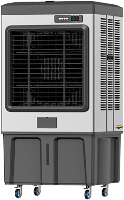  Climatiseur Portable Personnel Pour Marais, Avec Réservoir De 180 L Et 3 Vitesses, Climatiseur À Évaporation Pour Chambre, Bureau, Extérieur(62 * 42 * 130cm)