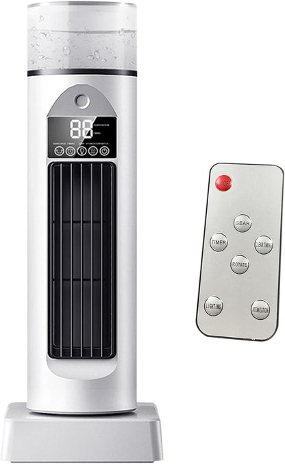  Ventilateur D'air Froid – Ventilateurs D'air Frais De 230 Ml, Conditionneur Personnel, Humidificateur Silencieux Sans Lame | Dispositif De Refroidissement Par évaporation Portable Pour