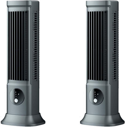  Cooling Ace Climatiseur De Refroidissement Réglable Avec 3 Vitesses, Portable, Rechargeable, Silencieux, Gris