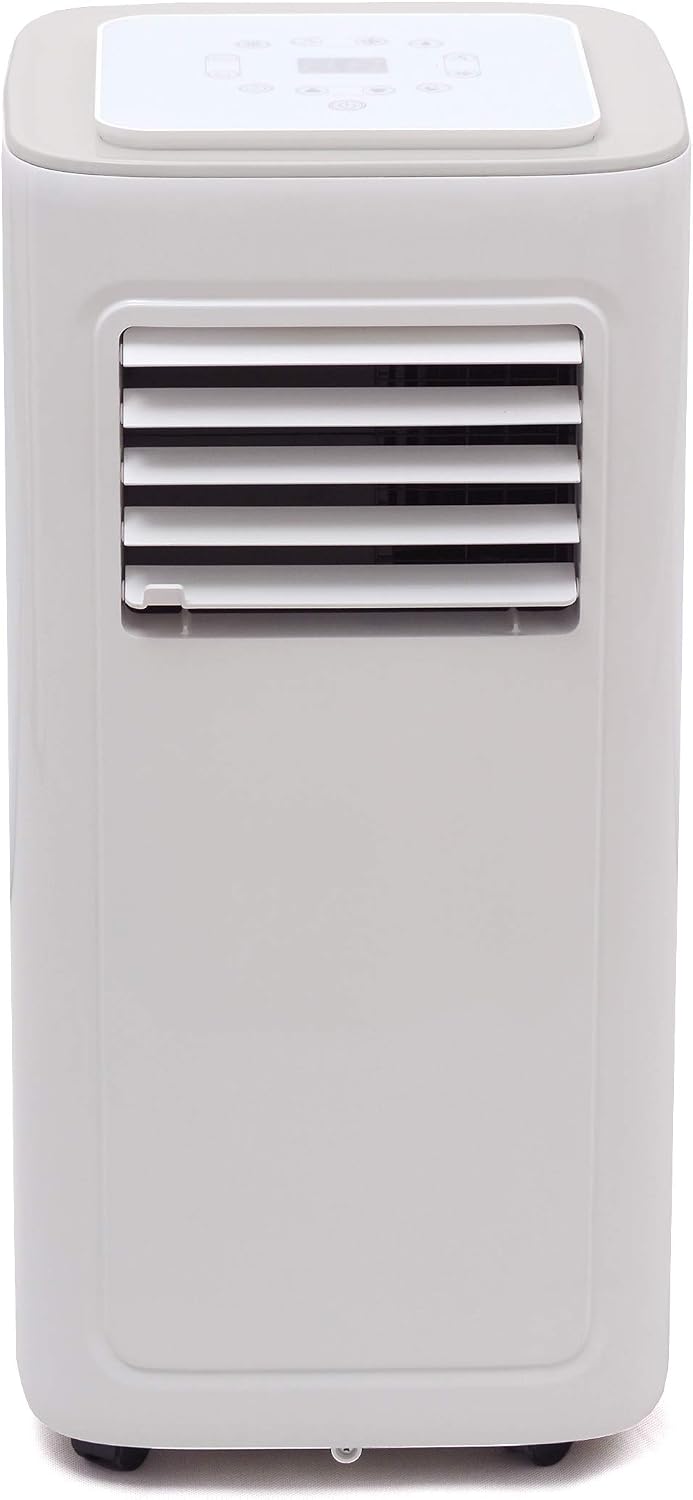  My Wave - Climatiseur Portable 7K - 1750 Frigories Et 20 M2 De Portée - Climatiseur Portable Avec 2 Vitesses Et Mode Nuit - Minuterie 24 H Et Niveau De Bruit Bas - Affichage LED Sur Le Dessus