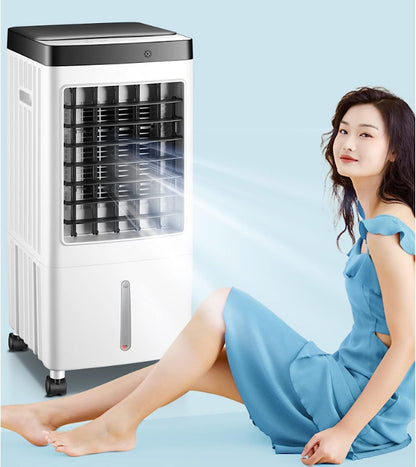  Climatiseur Portable, Rafraîchisseur D'air écoénergétique à 3 Vitesses, Sans Conduit Ni Tuyau, Idéal Pour La Maison Ou Le Bureau.
