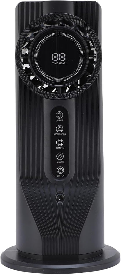  Hyuduo Refroidisseur D'air Portable, Matériau ABS, 6 Vitesses Réglables, Minuterie De 6 Heures, Idéal Pour Les Bureaux Et Les Dortoirs