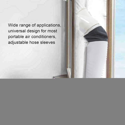  Couvercle De Tuyau De Climatisation Portable, Protection Pour Tuyau Climatiseur, Isolation T-uyau Climatiseur Manchon, T-uyau D'échappement De 5,9 "de Diamètre