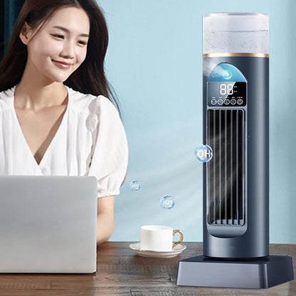  Ventilateur D'air Froid – Ventilateurs D'air Frais De 230 Ml, Conditionneur Personnel, Humidificateur Silencieux Sans Lame | Dispositif De Refroidissement Par évaporation Portable Pour