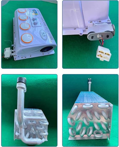  Climatiseur électrique De Toit Générique Pour Voitures, RV, Camions, Pelleteuses, Véhicules Agricoles, Buses, Camionnettes, 12 V, 24 V