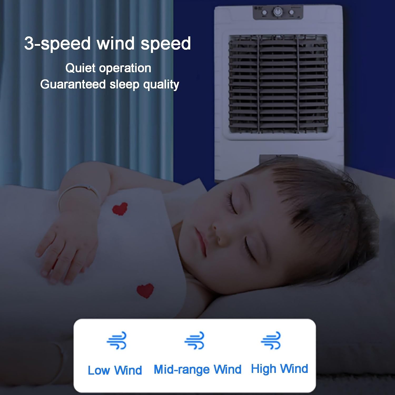  Refroidisseur D'air Par Évaporation 4 En 1, Climatiseur De Marais De 200W Avec Grand Réservoir De 60 L, Ventilateur De Climatisation Industriel à Oscillation De 120°, Pour Terrasse, Usine, Bureau