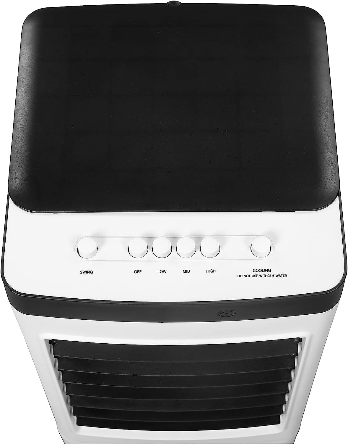 GENERIC Refroidisseur D'air Portable, 10L Réservoir Sans Tuyau AC Avec 3 Vitesses Et Minuterie, Refroidisseur à évaporation Compact Pour Le Bureau à Domicile, Ventilateur De Bureau Silencieux Déshumidificateu