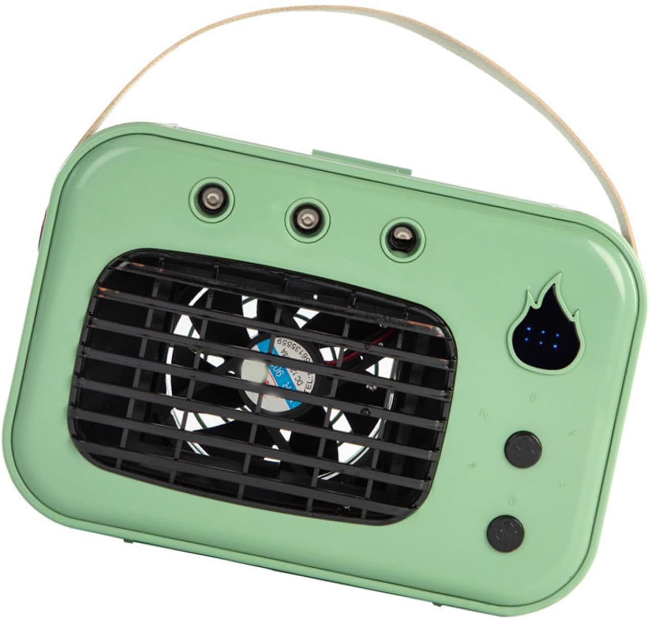  Refroidisseur D ' Air De Bureau Alimenté Par USB Avec 3 Réglages Et Fonction D ' Humidité Pour Refroidisseur Par évaporation à Usage Domestique