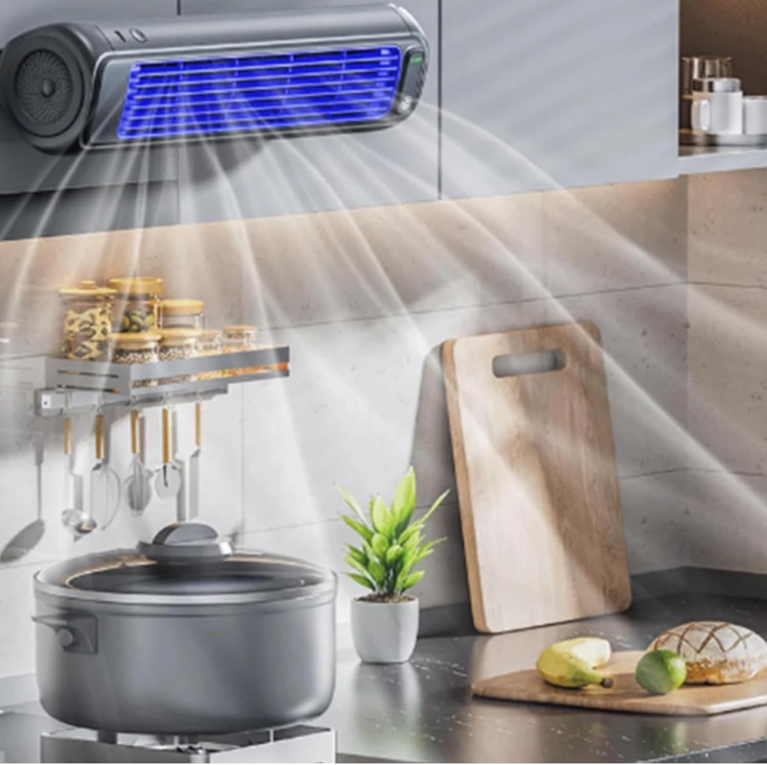  Climatiseur Portable – Ventilateur Sans Pales Sans Fil, AC Mobile Silencieux Avec 3 Vitesses Pour La Maison, Le Bureau, La Chambre Et Les Voyages