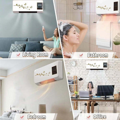  Petit Réchauffeur De Climatiseur,Refroidisseur Et Réchauffeur Ultra Silencieux, Avec Télécommande, Climatiseur Portable Pour La Maison/bureau/chambre (Blanc)
