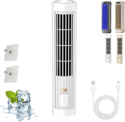  Jiuberry Cooling Ace, Climatiseur Portable Epicooler, Climatiseur Portable Quiet Cooling Ace à 3 Vitesses, Chargement USB-C, Gain De Place Mural, Pour Une Utilisation Intérieure Dans (D)