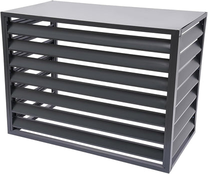 GENERIC Housse De Pompe à Chaleur Extérieure Pour Climatiseur Imperméable Et Résistante Aux Intempéries (L120W70H150) 5 Couches En Tissu Bouclier Contre La Pluie, La Neige Et Les Rayons UV