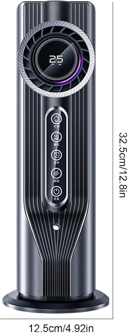 GENERIC Mini Ventilateur De Climatisation Portable - Chauffage Par évaporation Unité De Refroidissement AC Unité De Ventilation, Chauffage Personnel De Contrôle Climatique De Bureau | Radiateur D'air Compact