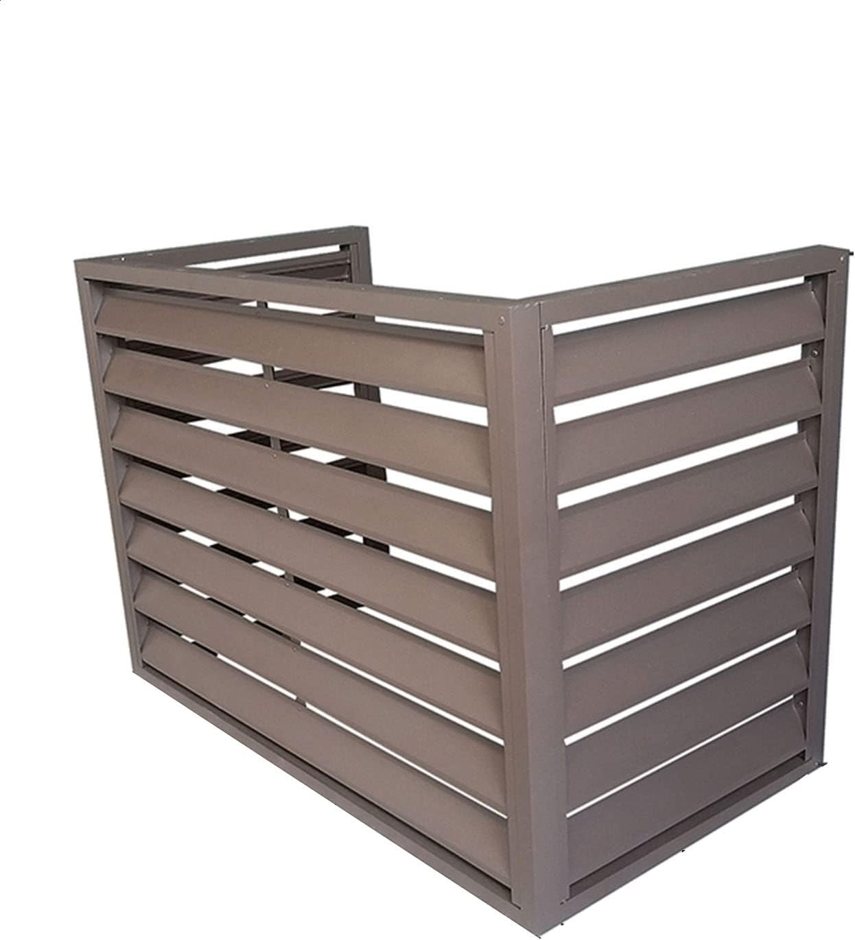 GENERIC Housse De Climatiseur D'extérieur En Aluminium Avec Réduction Du Bruit - Résistante Aux Intempéries - Parfaite Pour Une Utilisation En Extérieur - Protège Les Unités AC Contre Les éléments