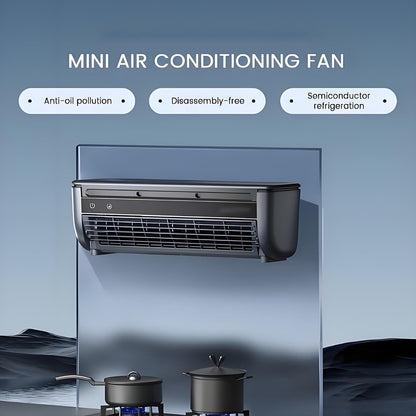  Mini Climatiseur Portable Pour Petite PièCe, Mini Refroidisseur D'Unité Ac Sans Conduit, Refroidisseur Sans FenêTre Avec Ventilateur TéLéCommandé Pour La Cuisine Et La Chambre à Coucher,White