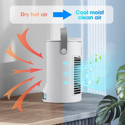 GENERIC Climatiseur Portable – Refroidissement écoénergétique Pour La Maison Et Le Bureau