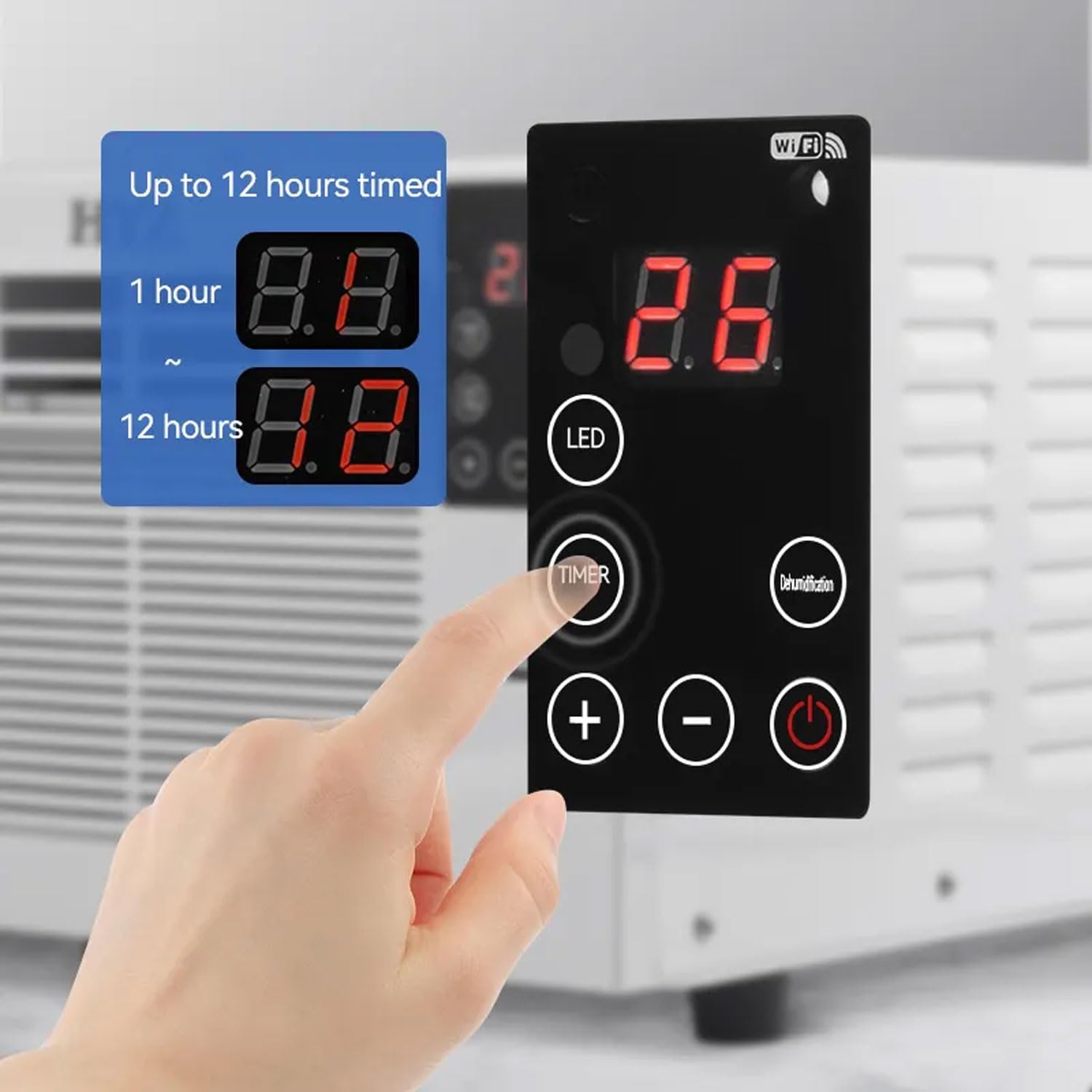  Mini Climatiseur, Refroidisseur D'air Portable 1880BTU Sans Unité Externe, Déshumidificateur Intérieur/extérieur, Avec Application Et Télécommande, Pour Camping-Car, Appartement, Tente