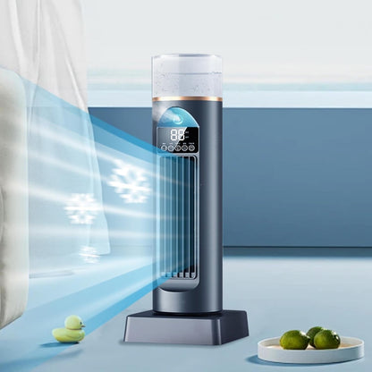  Ventilateur D'air Froid – Ventilateurs D'air Frais De 230 Ml, Conditionneur Personnel, Humidificateur Silencieux Sans Lame | Dispositif De Refroidissement Par évaporation Portable Pour