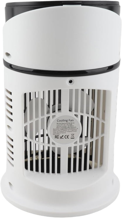  Refroidisseur D'air Par évaporation Personnel, Ventilateur De Climatiseur Portable USB Pour Chambre, Bureau, Mini Refroidisseur D'air Silencieux, Humidificateur, Dortoirs De Bureau, 1 X