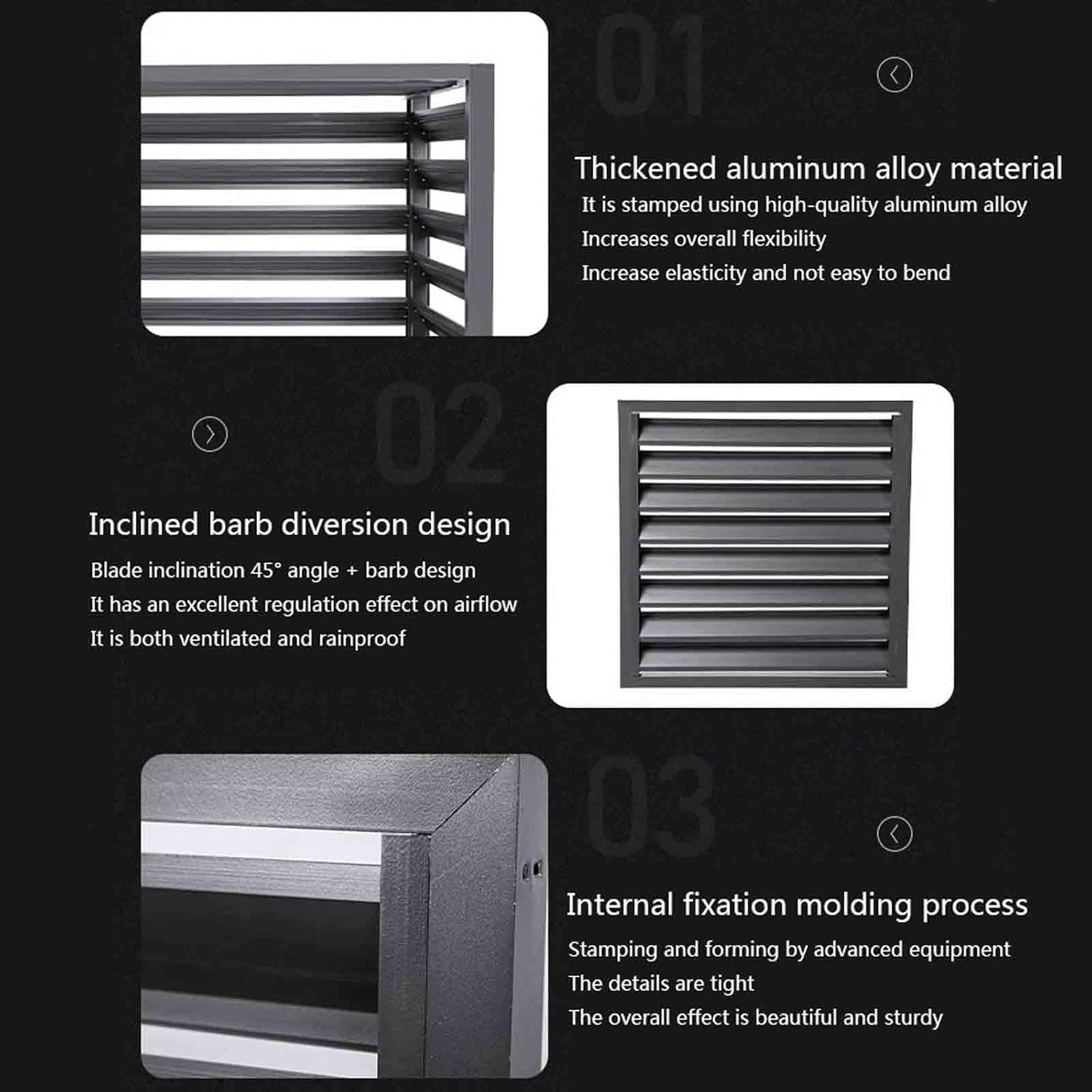  Housse De Climatiseur D'extérieur Résistante Aux Intempéries – Protection En Aluminium Pour Pompe à Chaleur Et Boîtier Décoratif Anti-bruit Pour Une Utilisation élégante En Extérieur Et Une Protection