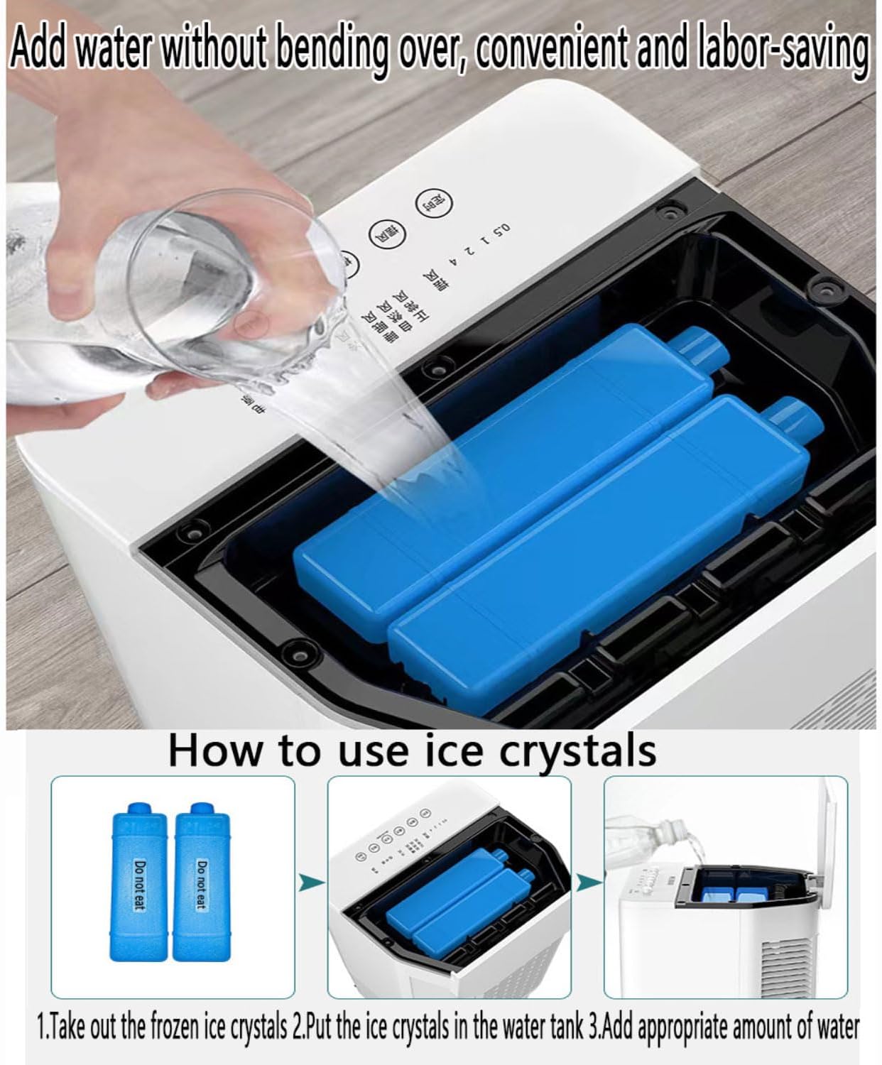 GENERIC Climatisation Du Soir De 45L Avec Minuterie Et Oscillation, Refroidisseur D'air Silencieux Pour Chambre à Coucher, Portable Avec Roulettes, 3 Modes Et 3 Vitesses Pour L'air Frais De La Pièce