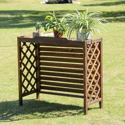  Housses De Protection Pour Climatiseurs Extérieurs, écran Décoratif De Protection Pour Climatiseurs, Abri Pour Poubelles, Barrière Pour équipements De Piscine, Pièce