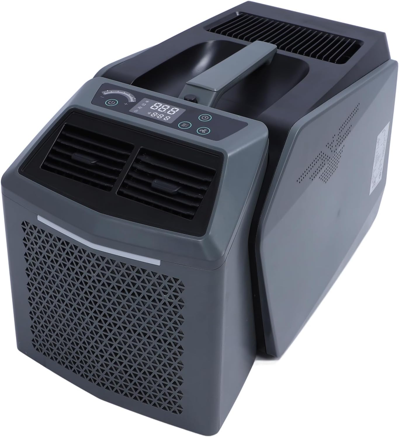  Climatiseur Portable D'extérieur, Multifonctionnel, économie D'énergie 6200BTU, Télécommande De Refroidissement Pour Tente De Camping, Bureau (Prise UE 100-240V)