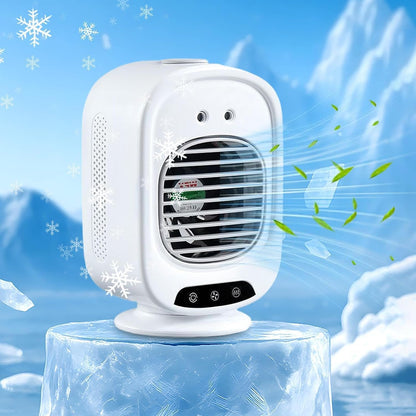  Climatiseur Personnel | Rotation À 150 Degrés Faible Niveau Sonore 3 Vitesses De Ventilation | Ventilateur Climatiseur | Pour Voyage, Camping, Maison, Chambre, Salon, Voiture, Dortoir, Bureau