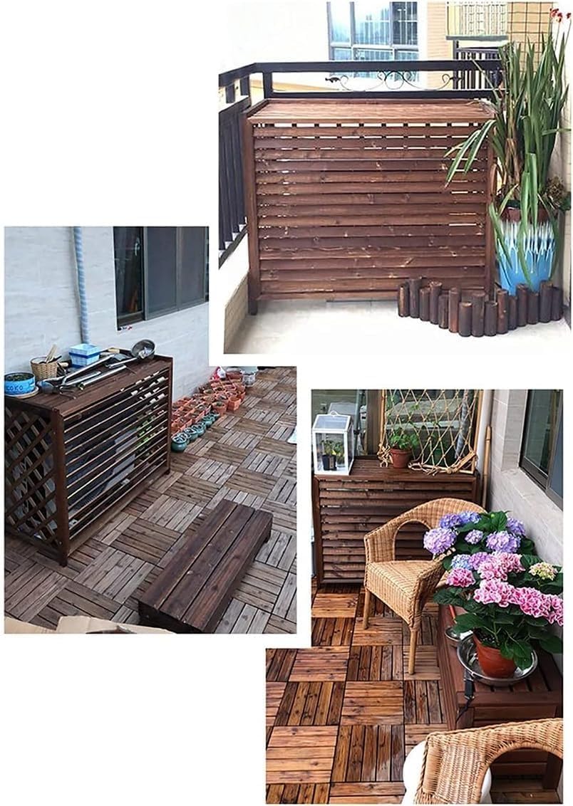  Housse De Protection Antivol Pour Climatiseur, Toutes Saisons, Protection De Confidentialité Pour Clôture Extérieure, Support Pour Plantes Pour Balcon De Jardin, étanche