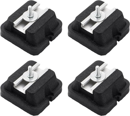  Supports Antivibratiles Pour Climatiseurs | Base Antivibratile Pour Climatiseur - Support Renforcé Pour Compresseur Extérieur Climatiseur Split Installation Au Sol