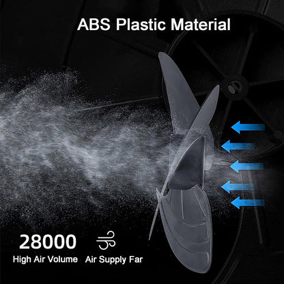GENERIC Refroidisseur D'air à évaporation Commercial, Ventilateur AC Portable 3 En 1, Réservoir De 55 L, Refroidissement Efficace Pour Atelier, Garage, Terrasse