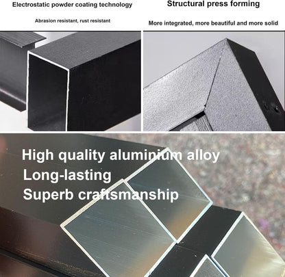 GENERIC Couvertures De Climatiseur En Aluminium Robuste, Boucliers De Condensateur Central AC, Protection De Pompe à Chaleur CVC, Boîtiers En Aluminium Toutes Saisons