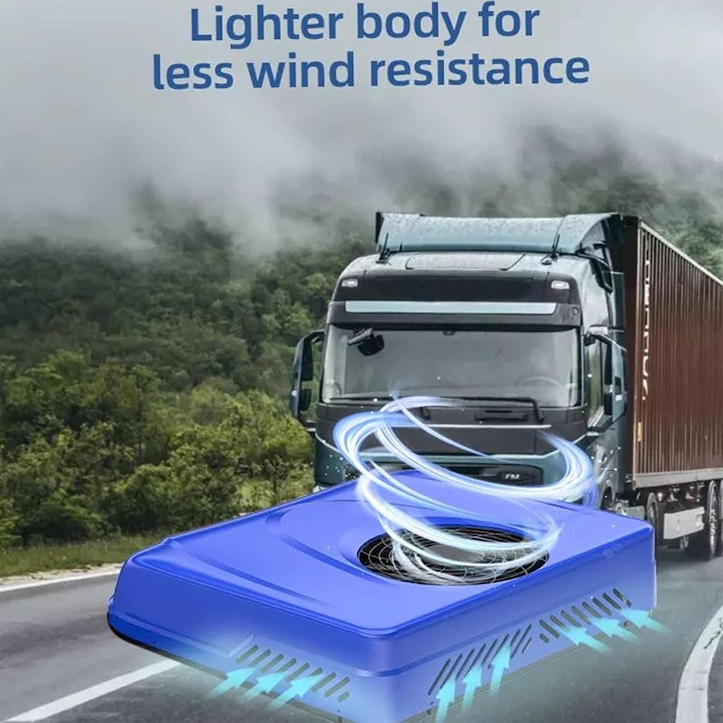  Climatiseur Double Rotor 12 V/24 V, Climatiseur De Toit CC, Climatiseur Électronique À Onduleur, Pour Camion Et Camping-Car
